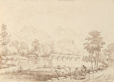 Pont de Lown menant à la brèche de Dunloh - Capt. Thomas Hastings