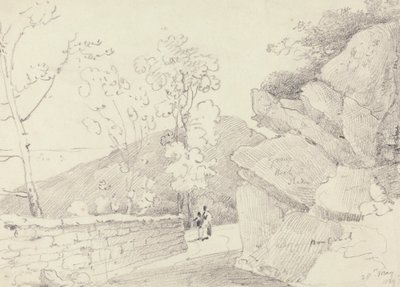 Près de Bonchurch, Île de Wight, 28 Mai 1829 - Capt. Thomas Hastings