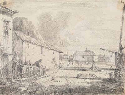 Sur la plage de Hastings, 12 octobre 1820 - Capt. Thomas Hastings