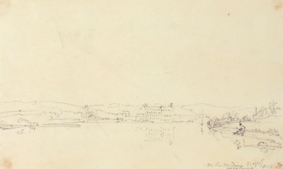 Sur la Medina près de Cowes, île de Wight - Capt. Thomas Hastings