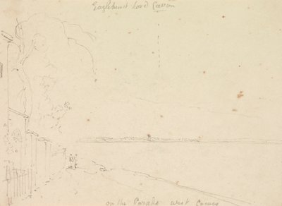 Sur la parade, West Cowes, île de Wight - Capt. Thomas Hastings