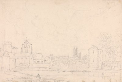 Sur la Stour près de West Gate, Canterbury - Capt. Thomas Hastings