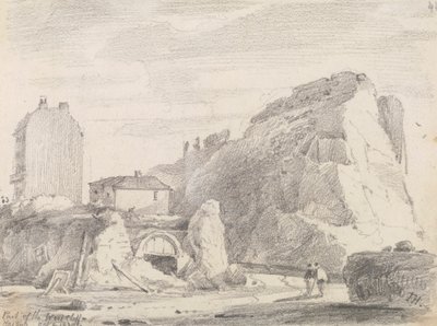 Partie de la falaise ouest, Hastings, 8 octobre 1820 - Capt. Thomas Hastings