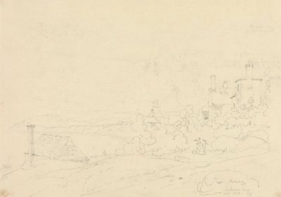 Baie de Sandown, île de Wight, août 1828 - Capt. Thomas Hastings