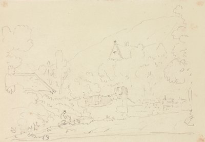 Croquis de cottages dans les arbres - Capt. Thomas Hastings