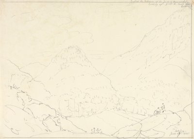 Les mâchoires de Borrowdale, samedi 27 juin 1835 - Capt. Thomas Hastings