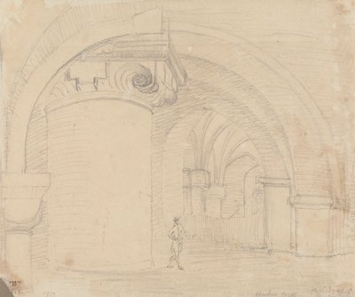 Souterrain, cathédrale de Canterbury - Capt. Thomas Hastings