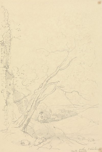 Dans les jardins du château de Carisbrooke, Île de Wight - Capt. Thomas Hastings