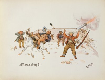 Allemachtij, du The Leaguer of Ladysmith, 1900 - Captain Clive Dixon