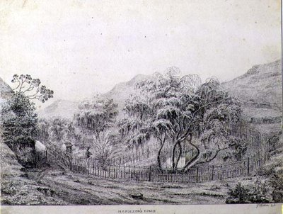 Tombe de Napoléon à Longwood sur l