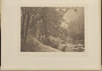 Le sentier du First Brae, Dove Dale - Captain George Bankart