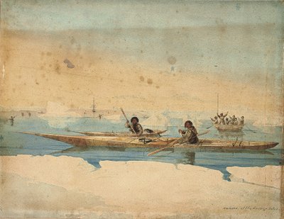Canoës des Îles Sauvages, détroit d