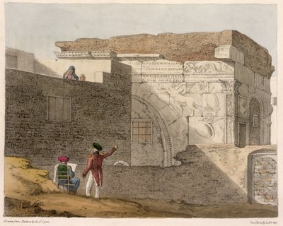 Arc de triomphe, Tripoli, planche 4 de 