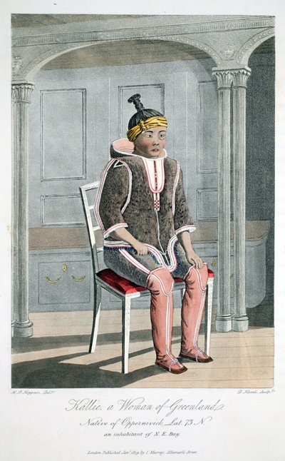 Kallie, une femme du Groenland, native d