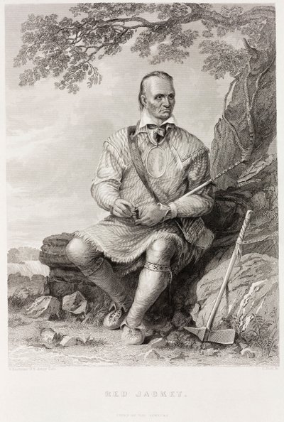 Red Jacket, chef des Sénécas - Captain Seth (after) Eastman