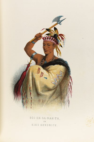 Soi-En-Ga-Rah-Ta ou Roi Hendrick - Captain Seth Eastman