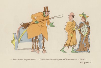 Illustration pour Les Courses Dans L