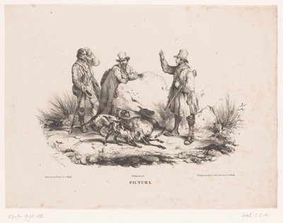 Chasseurs au repos - Carel Christiaan Antony Last