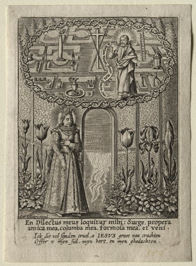 Viens dans mon jardin, ma sœur, ma femme - Carel Collaert.