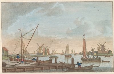 Wormerveer près du Saan - Carel Frederik Bendorp (I)