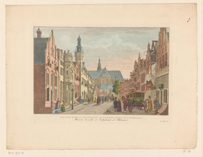 Vue de la Langestraat, l