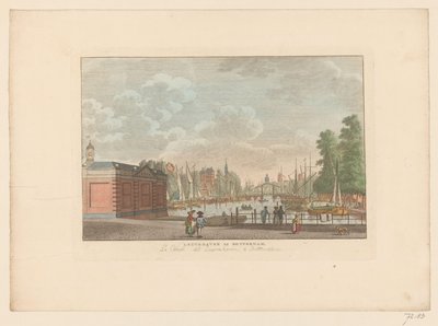 Vue sur le Leuvehaven à Rotterdam - Carel Frederik Bendorp (I)