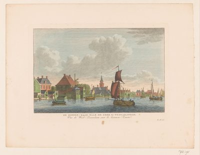 Vue du village de Westzaandam depuis l