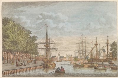 Le port de Middelburg - Carel Frederik Bendorp (I)