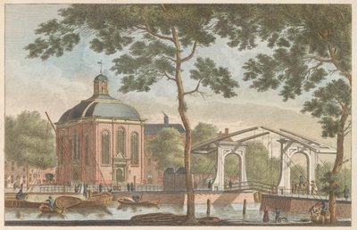 Église luthérienne à Rotterdam, vers 1790 - Carel Frederik Bendorp (I)