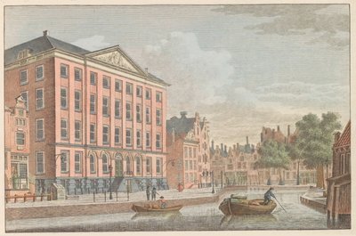 Maison des Vierges catholique à Amsterdam, vers 1790 - Carel Frederik Bendorp (I)