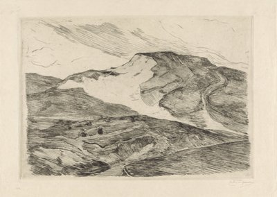 Vue des dunes avec des femmes étendant des filets - Carel Nicolaas Storm van 