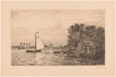 La Vecht près Weesp - Carel Nicolaas Storm van 