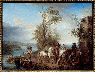Aller à la chasse Lavandières et baignade sur les rives d