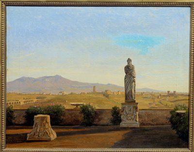 Panorama depuis la Villa Mattei - Carl Christian Constantin Hansen