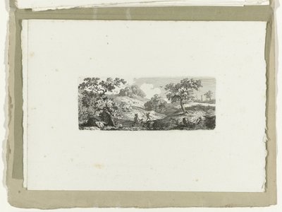 Voyageurs près d
