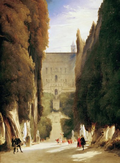 Dans le parc de la Villa d