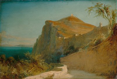Rocher de Tibère, Capri - Carl Blechen