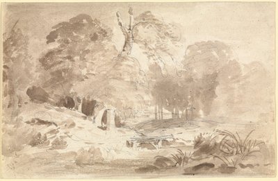 Paysage rural dans le Mark Brandenburg - Carl Blechen
