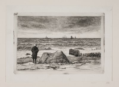 Temps venteux. Scène marine - Carl Bloch