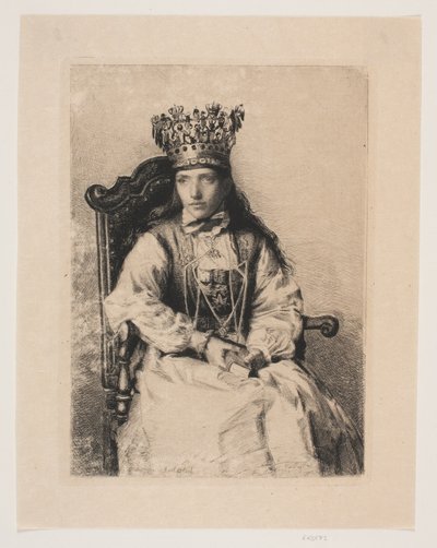 Une mariée norvégienne - Carl Bloch