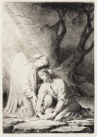 Christ à Gethsémani - Carl Bloch