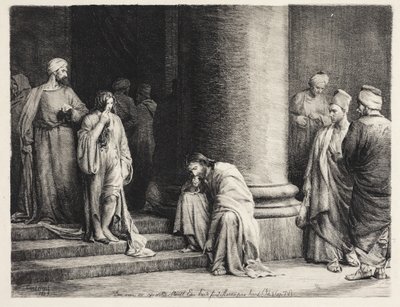 Christ et la pécheresse - Carl Bloch
