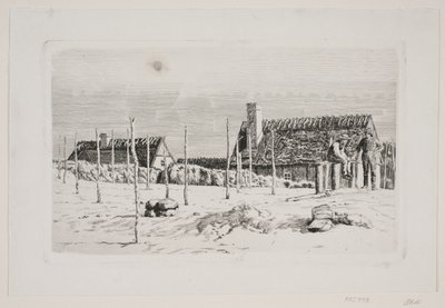 Scène à Hornbæk. Dimanche matin - Carl Bloch