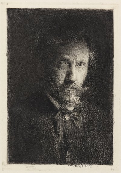 Autoportrait - Carl Bloch