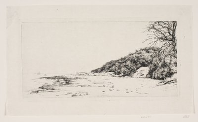 La falaise au bord de la mer - Carl Bloch