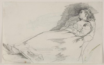 Femme endormie (Alma Bloch) - Carl Bloch