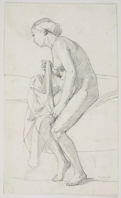 Études pour la peinture du musée "La fille de Jaïre" - Carl Bloch