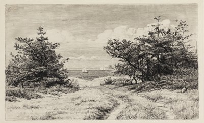 Vue sur la mer - Carl Bloch