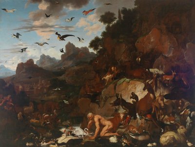 La folie de Nabuchodonosor - Carl Borromaus Andreas Ruthart