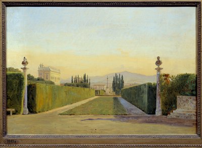 Les jardins de la Villa Albani - Carl Christian Constantin Hansen
